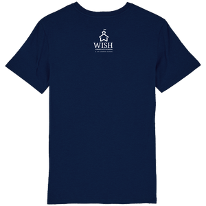 Pulse of WISH T-Shirt (Red & Navy Blue)