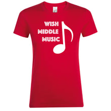 Load image into Gallery viewer, Musical Notes ...'resound' your creativity' Ladies Tshirt
