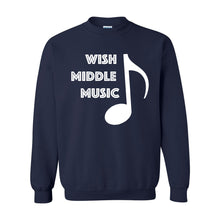 Load image into Gallery viewer, Musical Notes  'resound' your creativity' Crewneck Sweatshirt