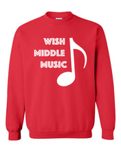 Load image into Gallery viewer, Musical Notes  'resound' your creativity' Crewneck Sweatshirt