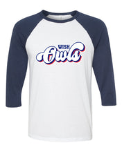 Load image into Gallery viewer, WISH Team Spirit &quot;One Team - One Dream&quot; Navy Blue Baseball Tee