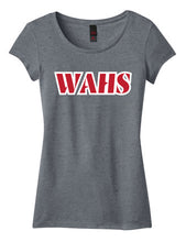 Load image into Gallery viewer, Women's WAHS Juniors Textured Girly Crew Tee