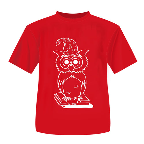 Retro Wizard Owl T-shirt