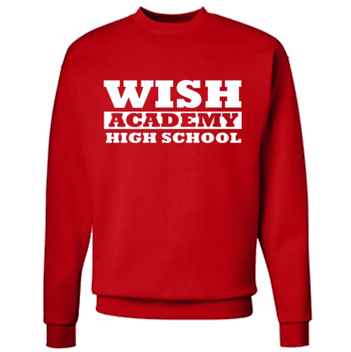 WISH Academy High School Crewneck Sweatshirt