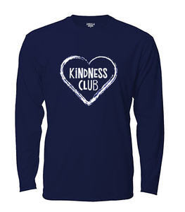 "KiNDNESS Club" Long Sleeve T-Shirt "Inspire Kindness in the World"... Adrien Murphy