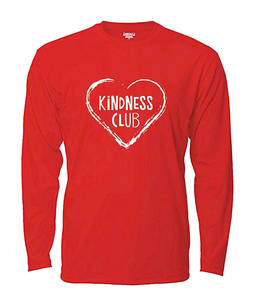 "KiNDNESS Club" Long Sleeve T-Shirt "Inspire Kindness in the World"... Adrien Murphy