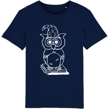 Load image into Gallery viewer, Retro Wizard Owl T-shirt