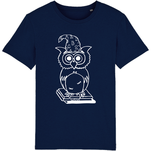 Retro Wizard Owl T-shirt