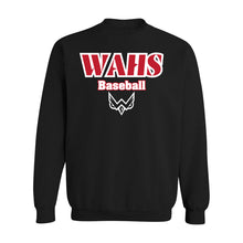 Load image into Gallery viewer, WAHS Crewneck Athletic Sweatshirt ( BASEBALL / VOLLEYBALL / BASKETBALL  / FOOTBALL )