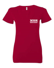 Load image into Gallery viewer, WISH Academy High School Relaxed V-Neck T-shirt