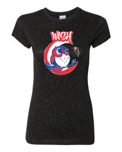 Load image into Gallery viewer, Glitter & Sparkle Owl on the Moon Women's T-Shirt