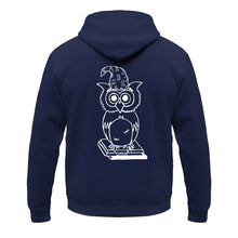 Load image into Gallery viewer, Wizard Owl Pullover Hoodie Sweatshirt