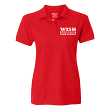 Load image into Gallery viewer, WISH Academy High School Fitted Polo (BLOCK LETTERING)