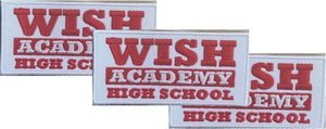 3 WAHS Embroidered Patches for $18.00