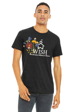 Load image into Gallery viewer, "Kindness Blooms Here" Soft Blend Heather RED Tee