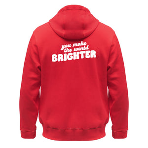 Shine On! You Make the World Brighter Zip-Up Hoodie