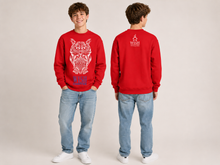 Load image into Gallery viewer, Sketched Big Owl Crewneck Sweatshirt