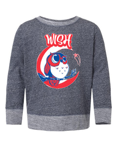 Owl Over the Moon French Terry Crewneck Sweatshirt