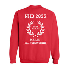 Load image into Gallery viewer, National History Day (NHD) Crewneck Sweatshirt (2025)