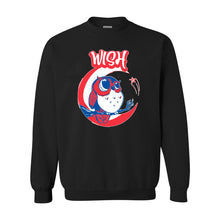 Load image into Gallery viewer, Owl on the Moon Crewneck Sweatshirt