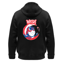 Load image into Gallery viewer, Owl on the Moon Pullover Hoodie Sweatshirt