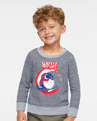 Owl Over the Moon French Terry Crewneck Sweatshirt