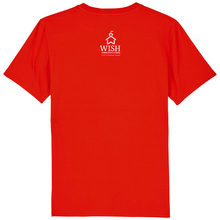 Load image into Gallery viewer, &quot;Kindness Blooms Here&quot; Soft Blend Heather RED Tee