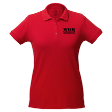 Load image into Gallery viewer, WISH Academy High School Women Polo (BLOCK LETTERING)