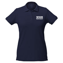 Load image into Gallery viewer, WISH Academy High School Women Polo (BLOCK LETTERING)