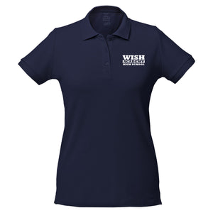 WISH Academy High School Women Polo (BLOCK LETTERING)