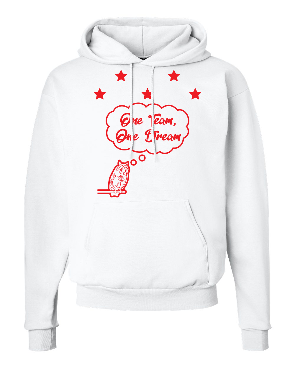 White discount dream hoodie