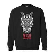 Load image into Gallery viewer, Sketched Big Owl Crewneck Sweatshirt
