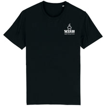 Load image into Gallery viewer, Engaged, Challenged, Inspired WISH Community School T-Shirt (pocket logo)
