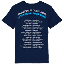 Load image into Gallery viewer, Leadership Blooms Here! – Middle School Student Leadership Tee (2025–2026)