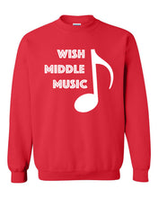 Load image into Gallery viewer, Musical Notes 2023...  &#39;resound&#39; your creativity&#39; Crewneck Sweatshirt