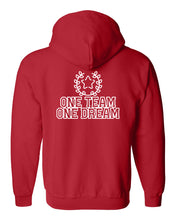 Load image into Gallery viewer, WISH Team Spirit &quot;One Team - One Dream&quot; Full-Zip Hoodie