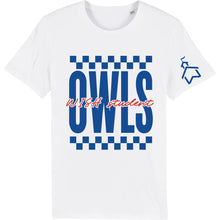 Load image into Gallery viewer, WISH Checkered Spirit Owl (WHITE)