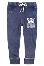 Load image into Gallery viewer, WISH Youth Fleece Capri Sweatpants [Navy Blue]