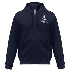 WISH Sports Zip-Up Hoodie