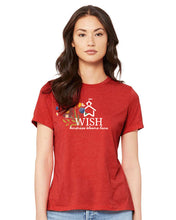 Load image into Gallery viewer, &quot;Kindness Blooms Here&quot; Women Soft Blend RED Tee