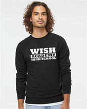 Load image into Gallery viewer, WAHS Slim Fit Crewneck Sweatshirt BLOCK LETTERING