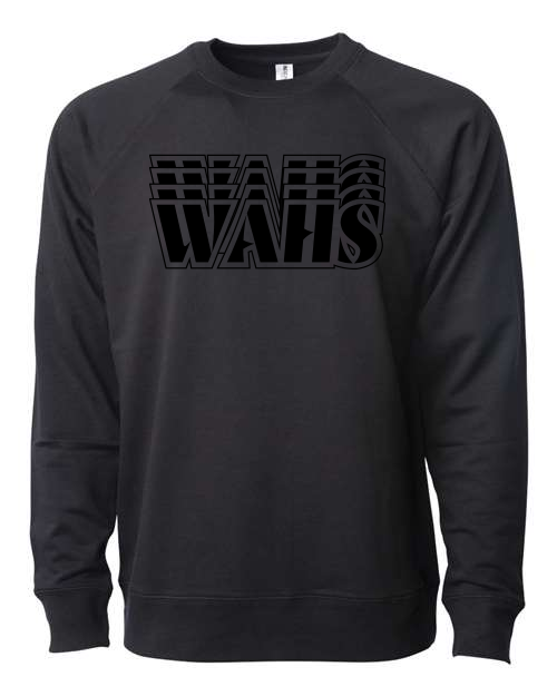 WAHS Slim Fit Crewneck Sweatshirt REVERBERATION