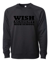 Load image into Gallery viewer, WAHS Slim Fit Crewneck Sweatshirt BLOCK LETTERING