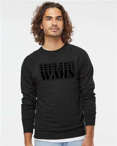 WAHS Slim Fit Crewneck Sweatshirt REVERBERATION