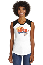 Load image into Gallery viewer, WISHapalooza 2025 Women&#39;s Team Player Vintage 50/50 Tee