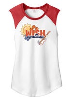 Load image into Gallery viewer, WISHapalooza 2025 Women&#39;s Team Player Vintage 50/50 Tee