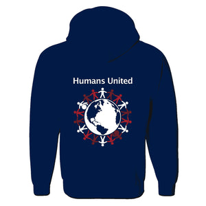 "Humans United" Full-Zip Hoodie