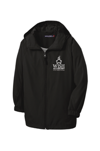 WISH Academy High School Hooded Water-Repellent Jacket