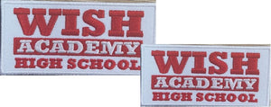 2 WAHS Embroidered Patches for $14.00