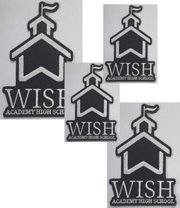 4 WAHS Embroidered Patches for $20.00